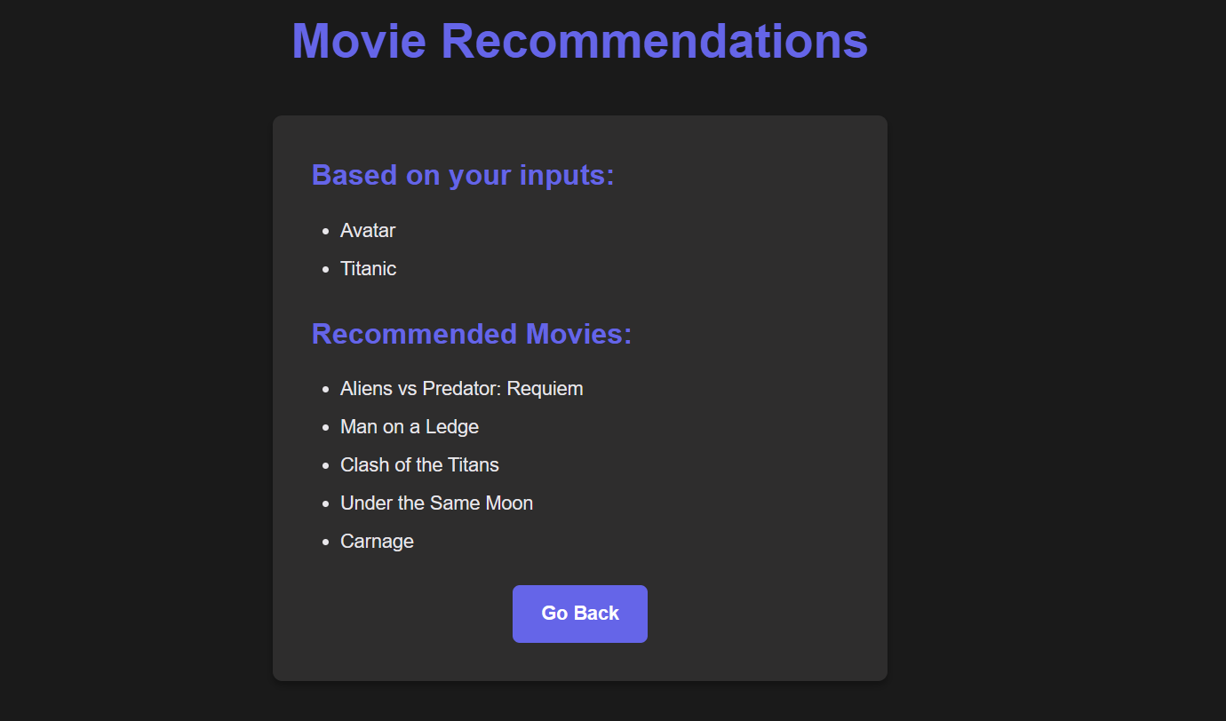 Movie Recommendation System thumbnail 2